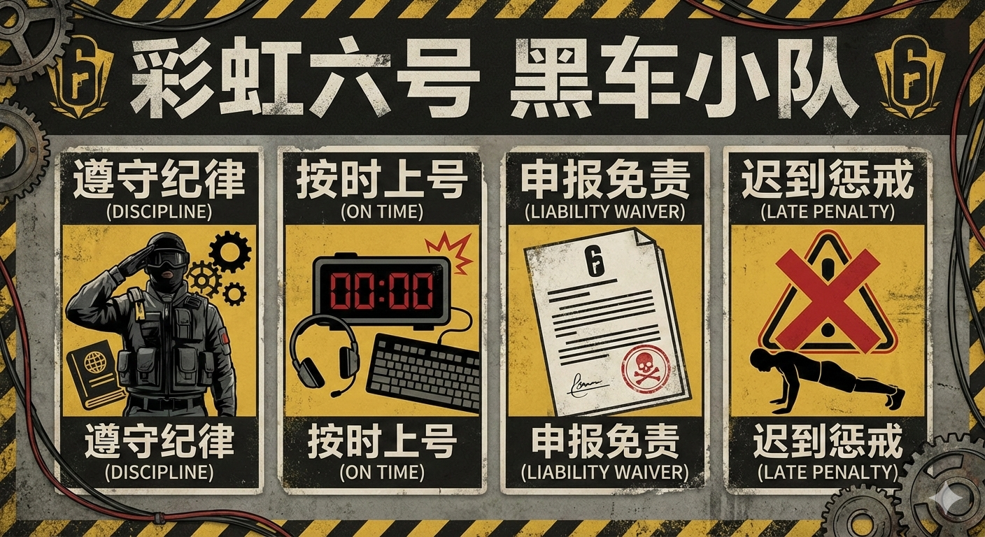 R6-HDD黑车小队2026年4月25日重要公告